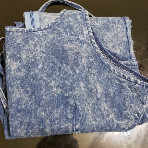 One piece denim jumpsuit - Picture 5 of 5